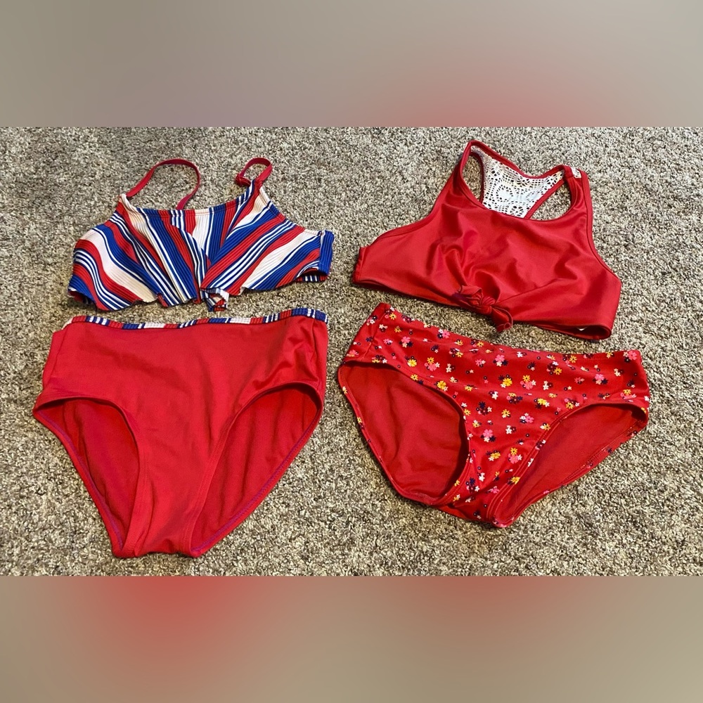 Girls Justice Two-Piece Swimsuits